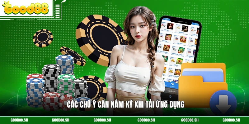 Các chú ý cần nắm kỹ khi tải ứng dụng 