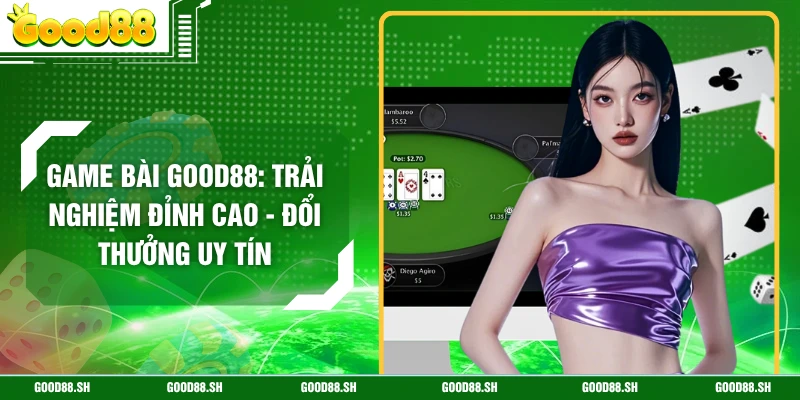 Game Bài GOOD88: Trải Nghiệm Đỉnh Cao - Đổi Thưởng Uy Tín