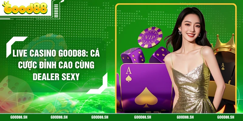 Live Casino GOOD88: Cá Cược Đỉnh Cao Cùng Dealer Sexy