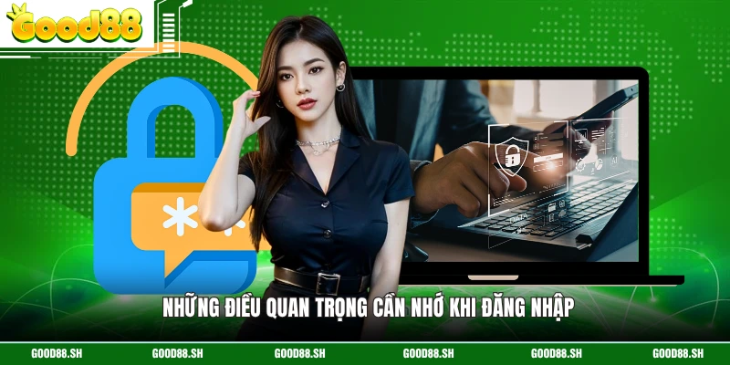 Những điều quan trọng cần nhớ khi đăng nhập 