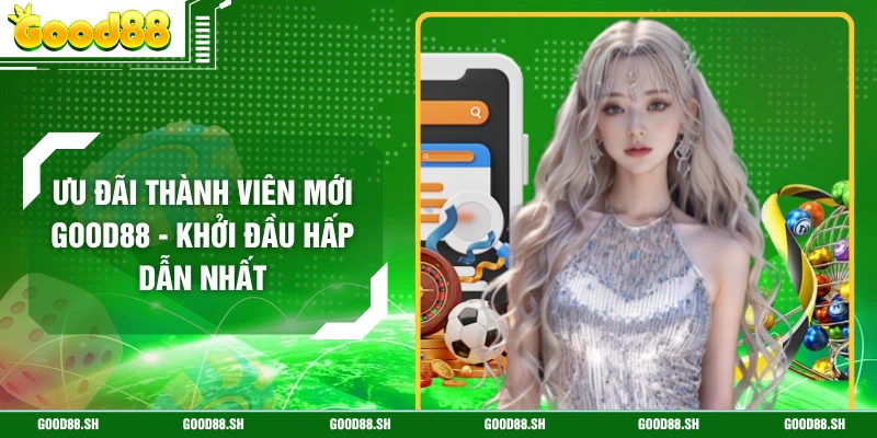 Ưu Đãi Thành Viên Mới GOOD88 - Khởi Đầu Hấp Dẫn Nhất